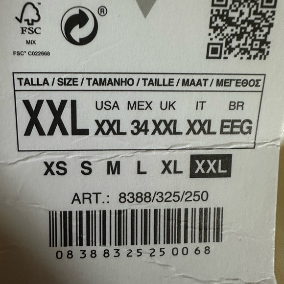 Zara white dress XXL - Picture 3 of 3